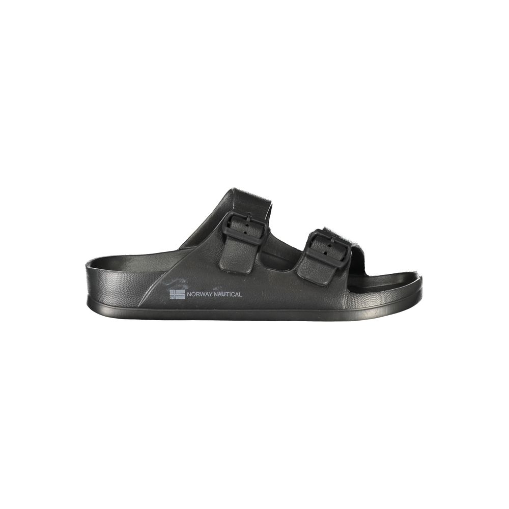 Norway 1963 Schwarze Kunststoff-Sandalette