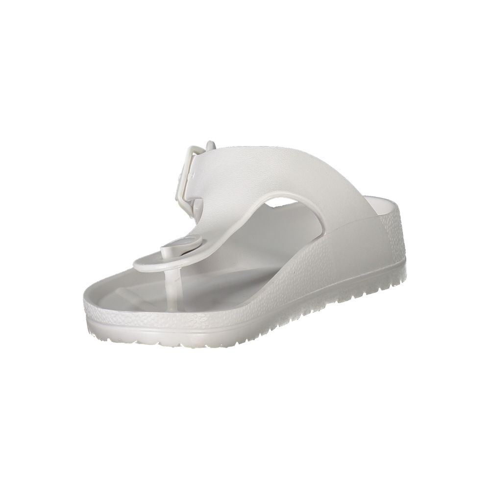 Norway 1963 Weiße Kunststoff-Sandalette
