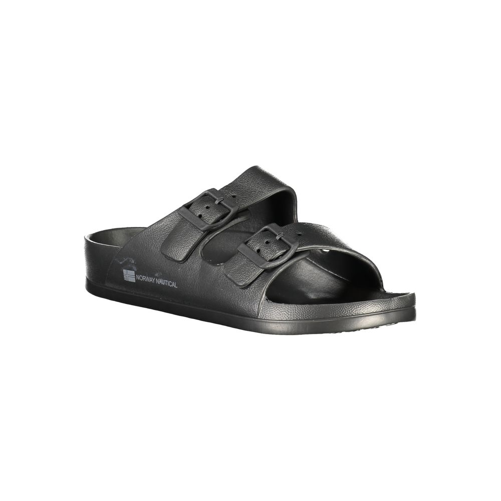 Norway 1963 Schwarze Kunststoff-Sandalette