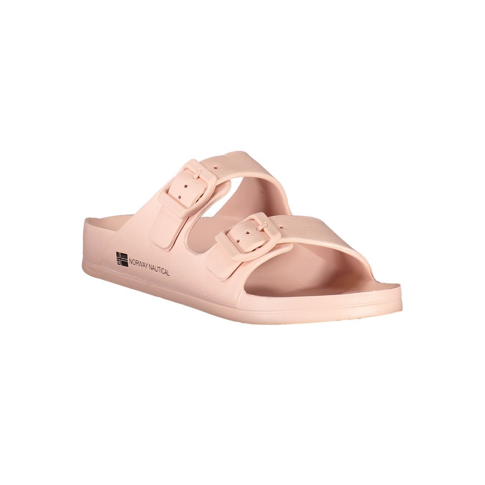 Norway 1963 Pinke Kunststoff-Sandalette