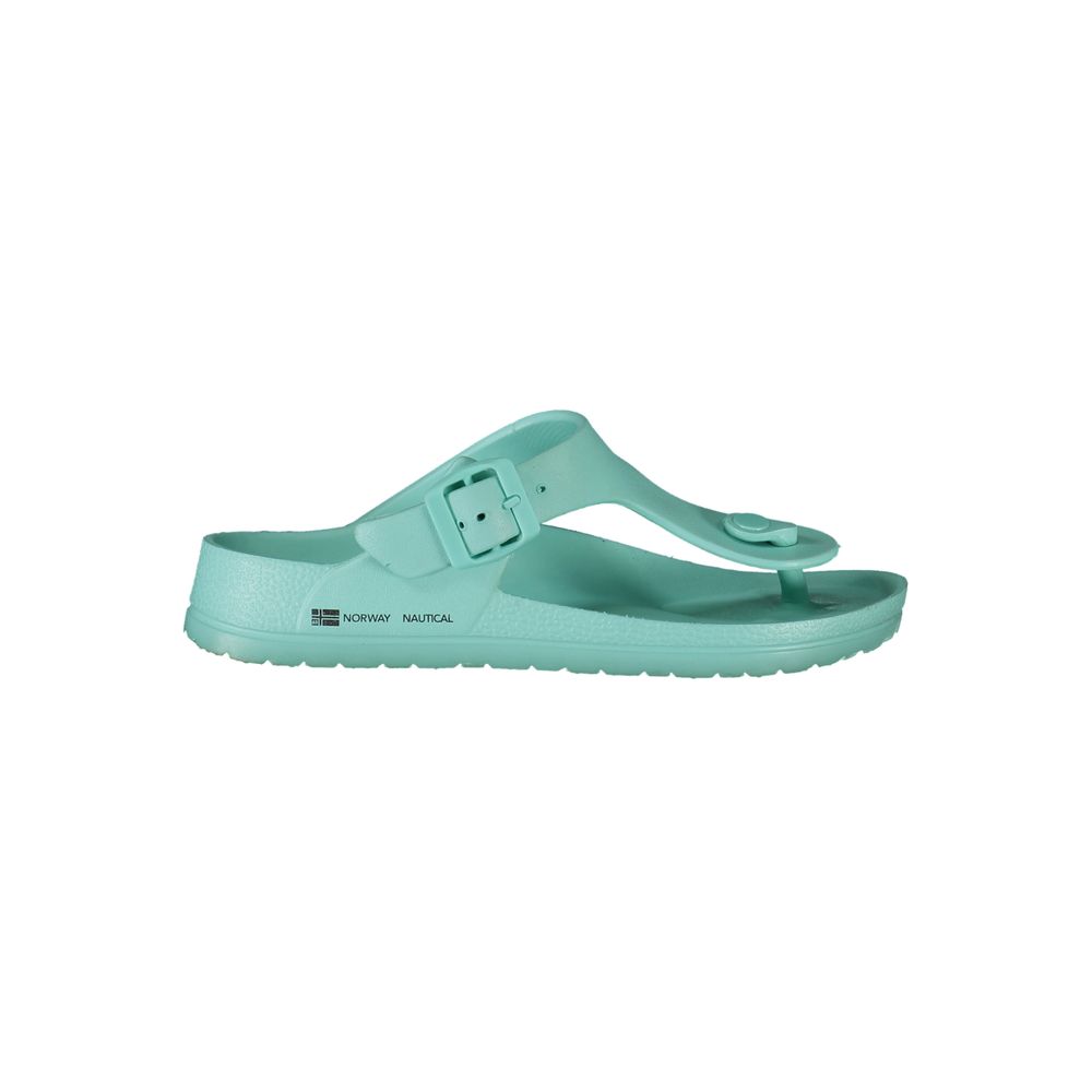 Norway 1963 Blaue Kunststoff-Sandalette