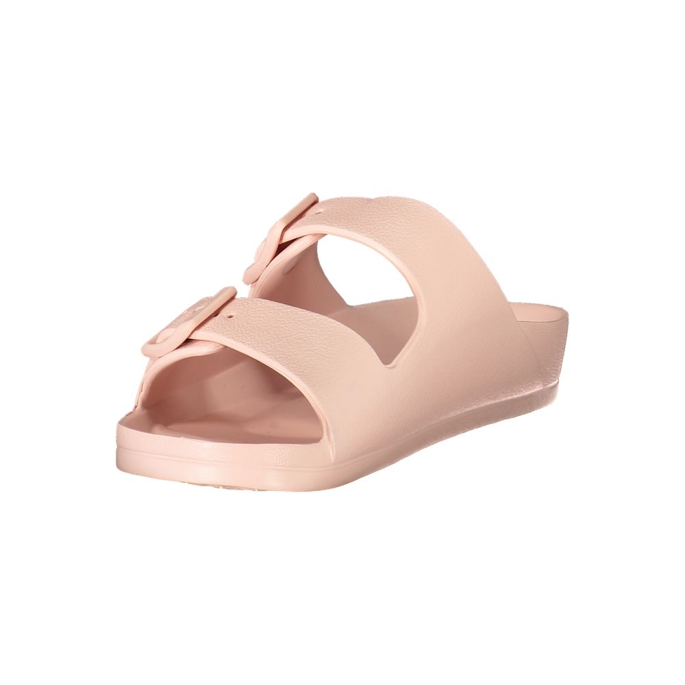 Norway 1963 Pinke Kunststoff-Sandalette