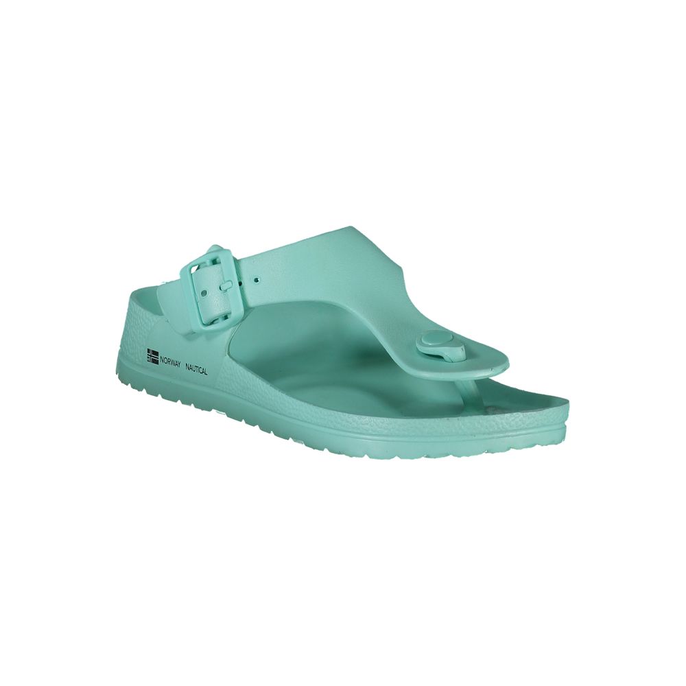 Norway 1963 Blaue Kunststoff-Sandalette