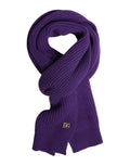 Dolce & Gabbana Lila DG Logo Halswärmer Wickelschal Halstuch