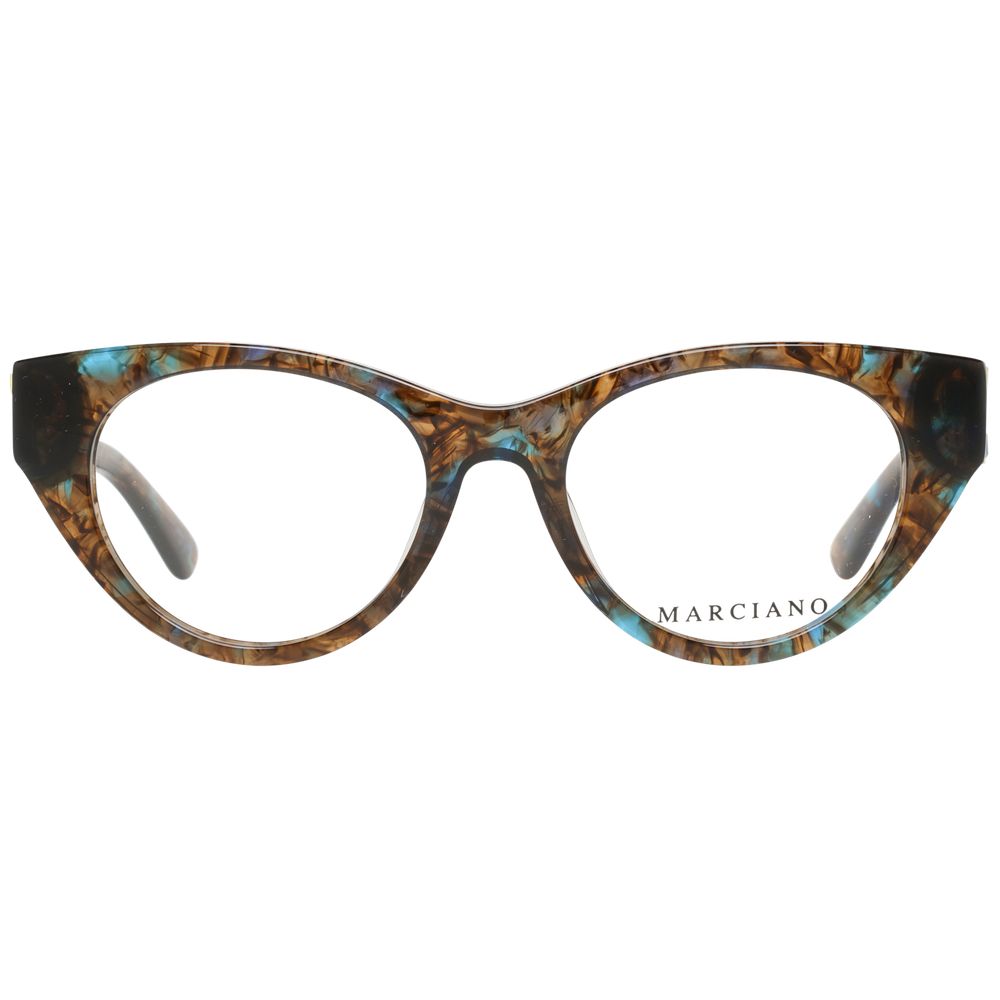 Marciano by Guess Brown Plastic Eyeglass Frames