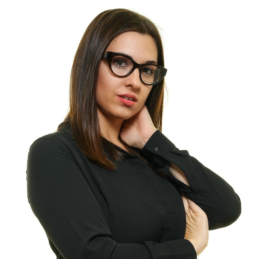 Marciano by Guess Brown Plastic Eyeglass Frames