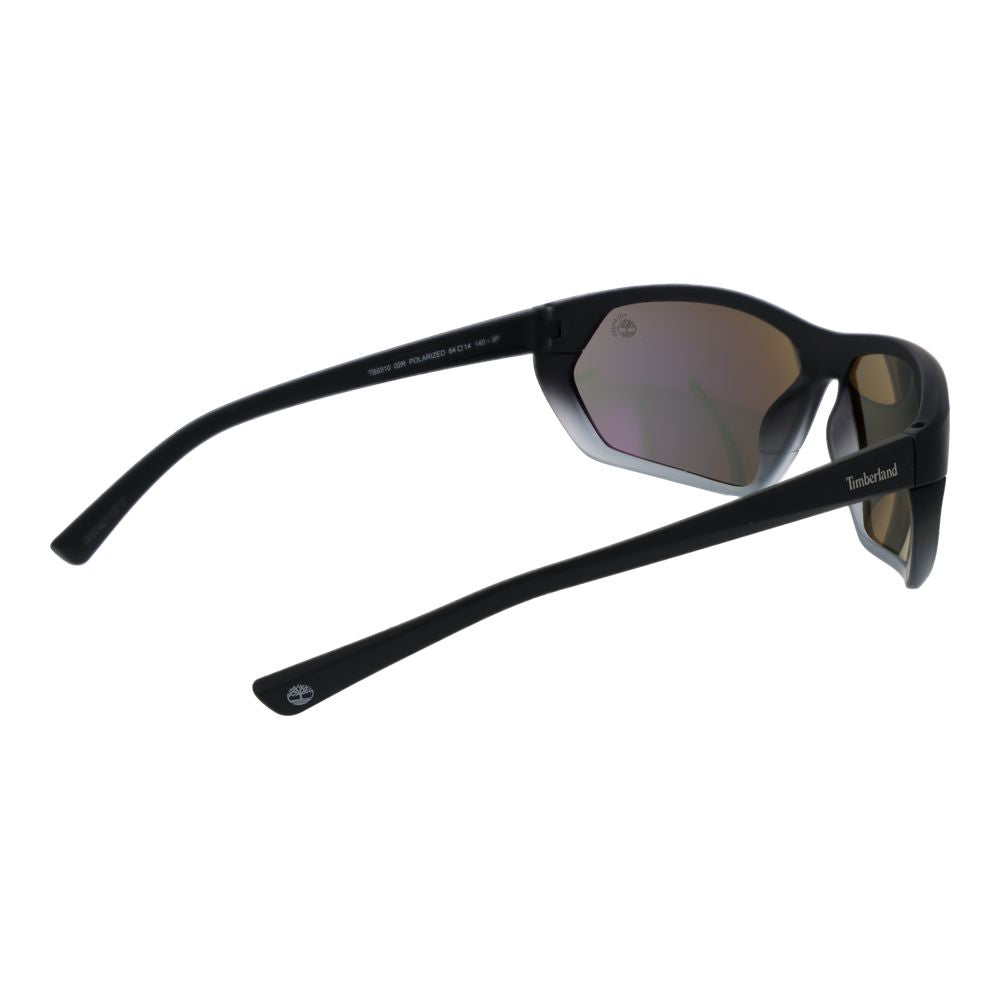 Timberland Schwarze Sonnenbrille aus Kunststoff