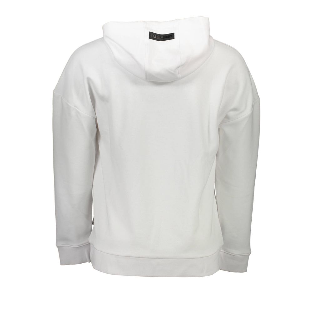 Plein Sport Cotton Sweatshirt in White