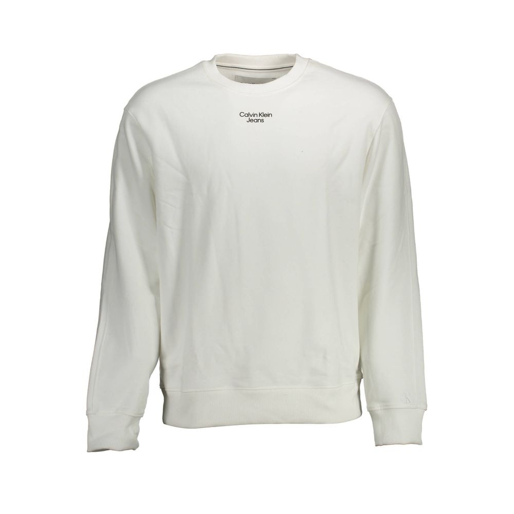 Calvin Klein Cotton Sweatshirt in White