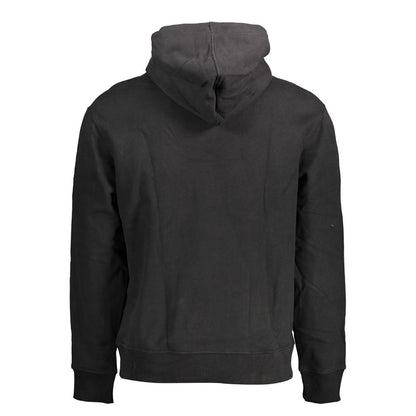 Calvin Klein Baumwoll-Sweatshirt in Schwarz