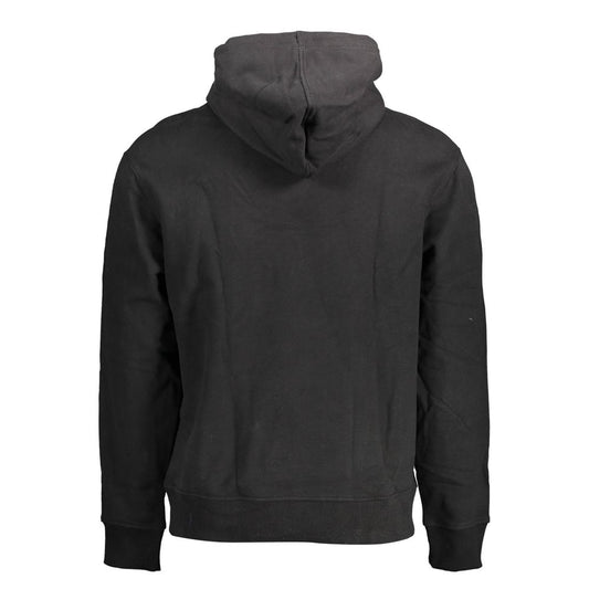 Calvin Klein Baumwoll-Sweatshirt in Schwarz