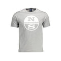 North Sails T-shirt in grey cotton