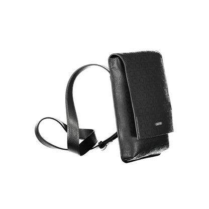 Calvin Klein Schwarze Polyester-Umhängetasche