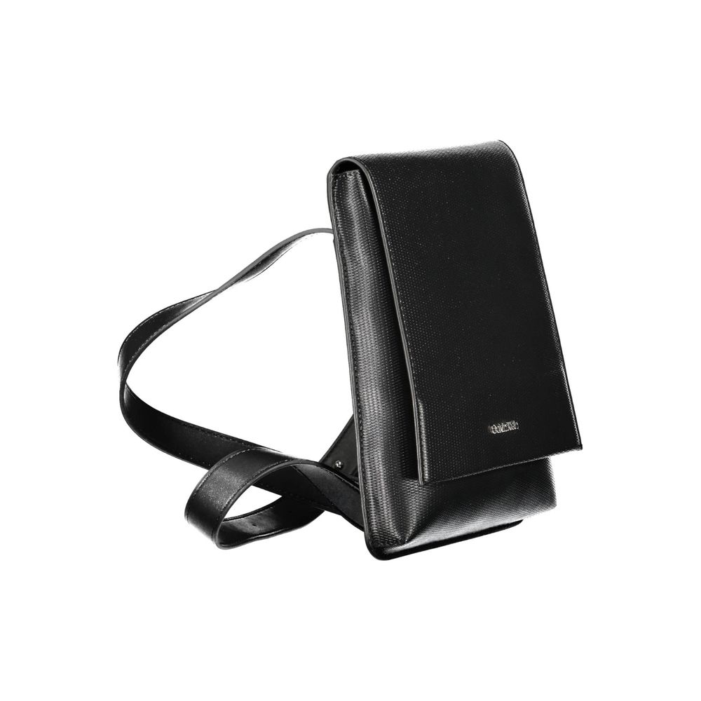 Calvin Klein Schwarze Polyester-Umhängetasche