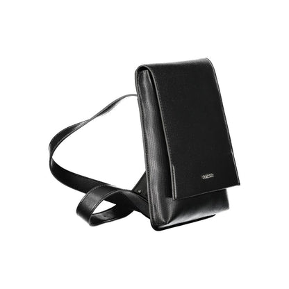 Calvin Klein Schwarze Polyester-Umhängetasche