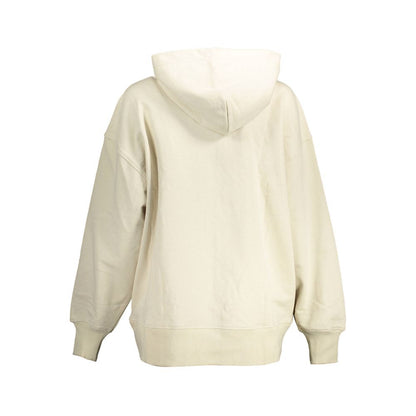 Calvin Klein Beiger Baumwoll-Sweatshirt