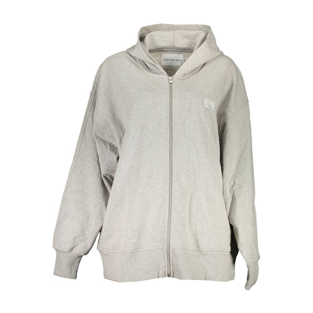 Calvin Klein Grauer Baumwoll-Sweatshirt