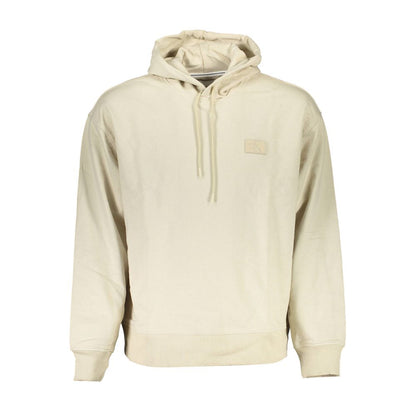 Calvin Klein Beiger Baumwoll-Sweatshirt