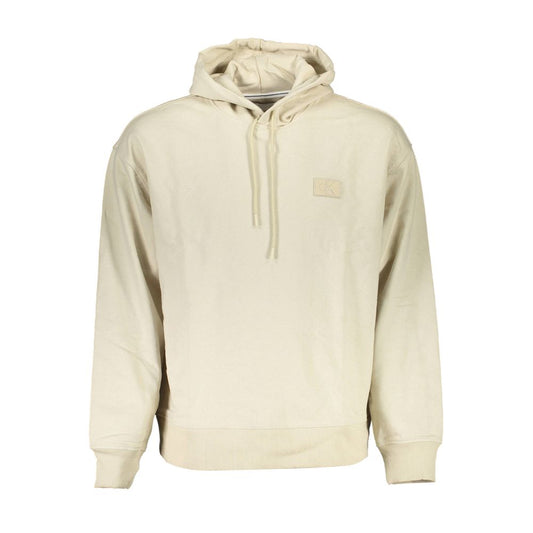 Calvin Klein Beiger Baumwoll-Sweatshirt