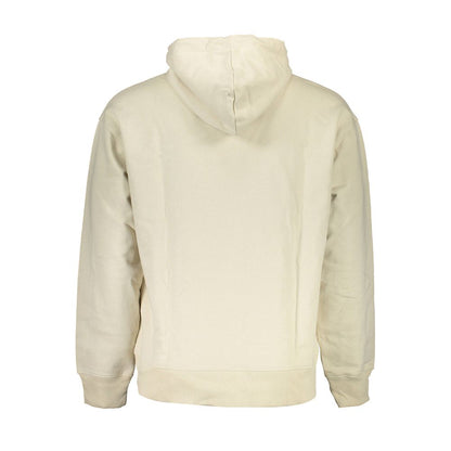 Calvin Klein Beiger Baumwoll-Sweatshirt