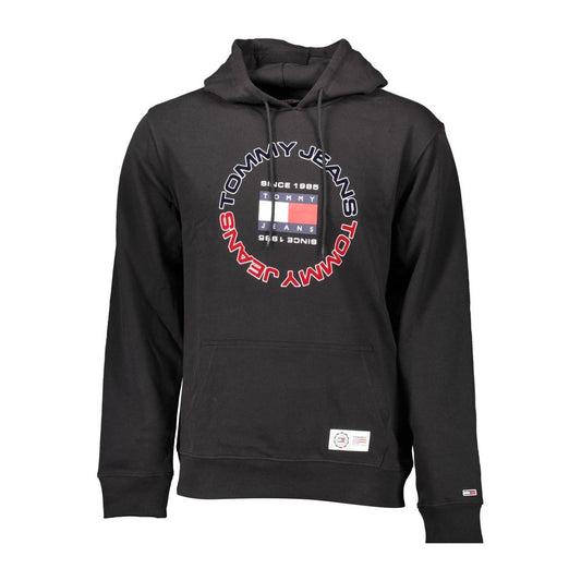 Tommy Hilfiger Schwarzer Baumwoll-Sweatshirt