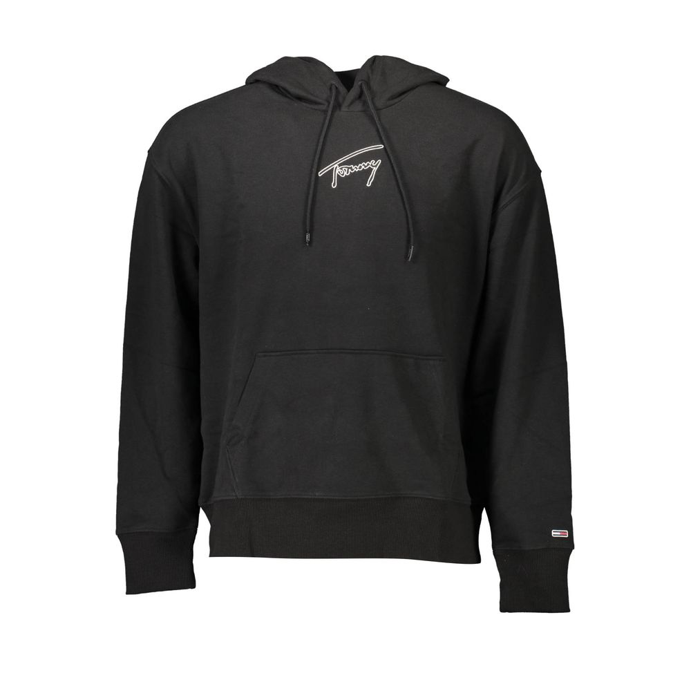 Tommy Hilfiger Schwarzer Baumwoll-Sweatshirt
