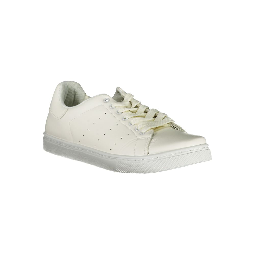 Norway 1963 Weißer Herren-Sneaker aus Polyurethan