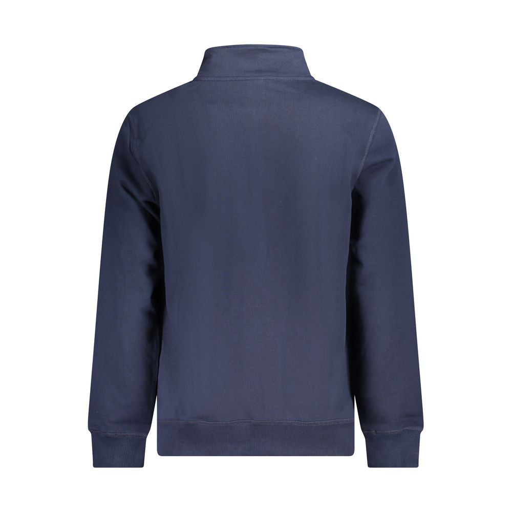 North Sails Baumwoll-Sweatshirt in Blau