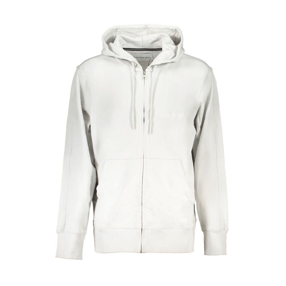Calvin Klein Grauer Baumwoll-Sweatshirt