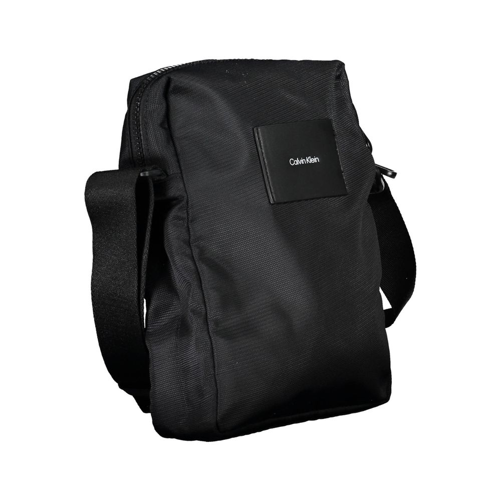 Calvin Klein Schwarze Polyester Handtasche