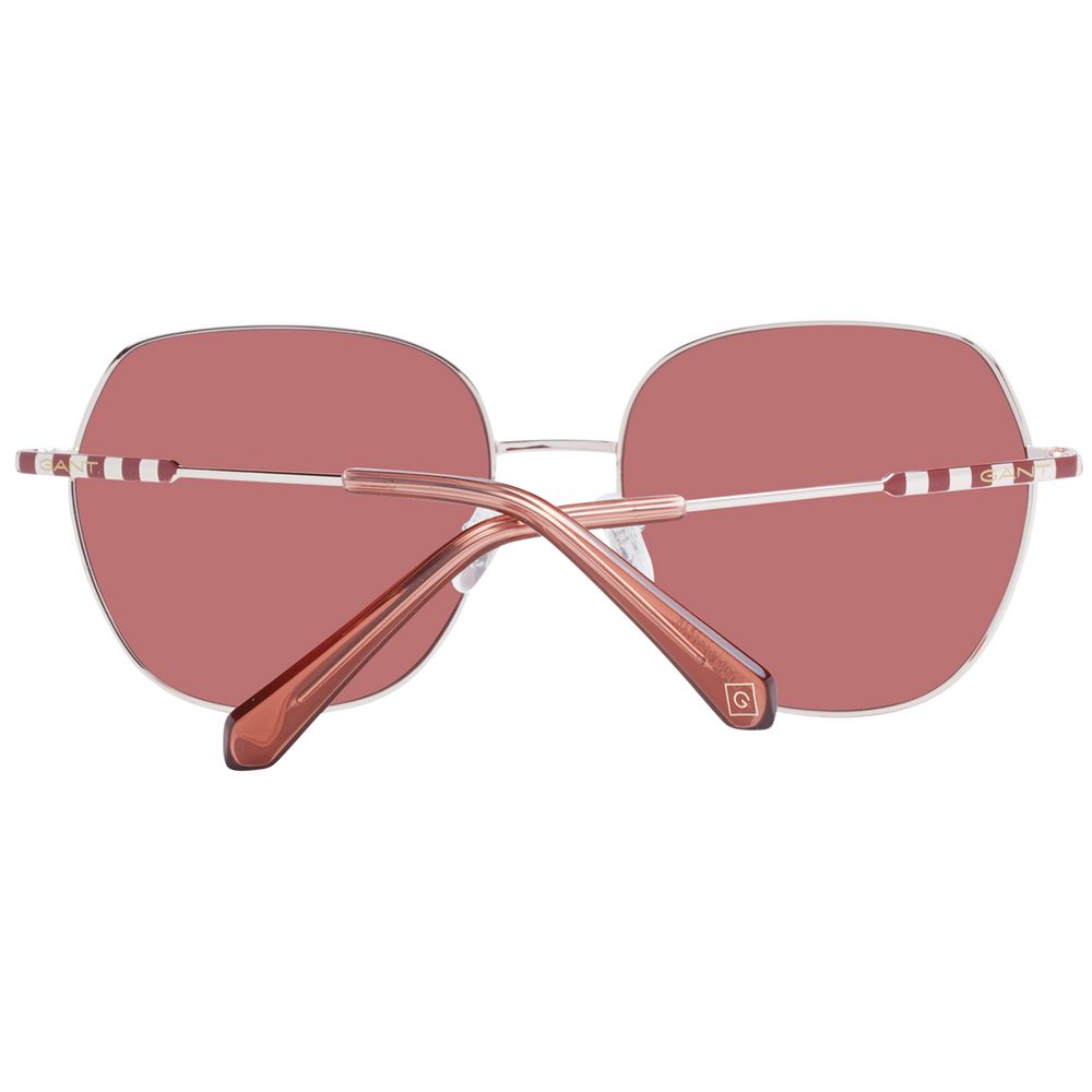 Gant Sonnenbrille aus Roségold-Metall