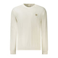 Calvin Klein Weißes Herren-Langarmshirt aus Baumwolle