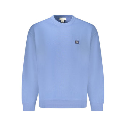 Calvin Klein Baumwoll-Sweatshirt in Blau