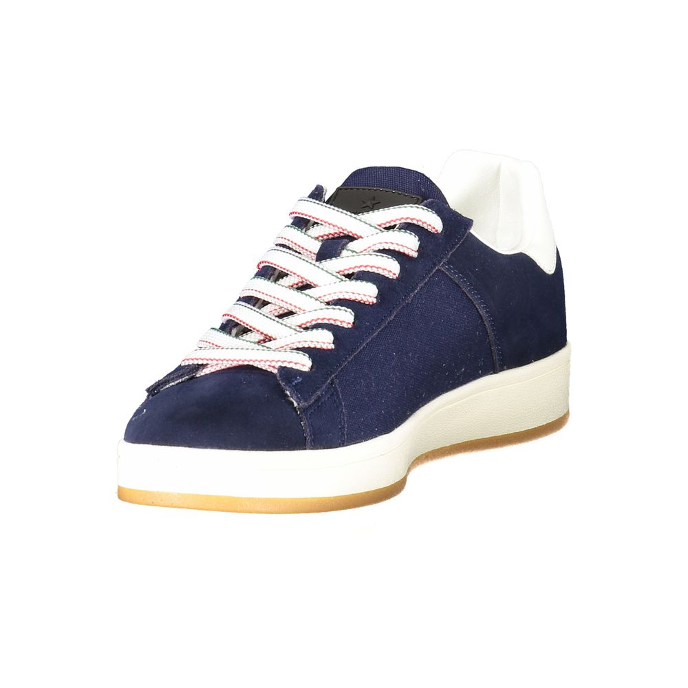 Esercito 1659 Blauer Herren-Sneaker aus Polyurethan