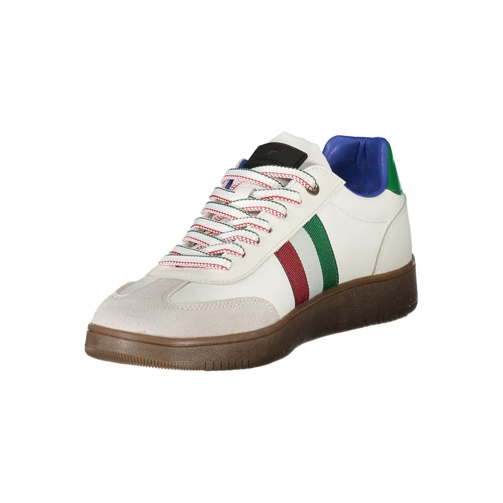 Esercito 1659 Herren-Sneaker aus weißem Polyurethan