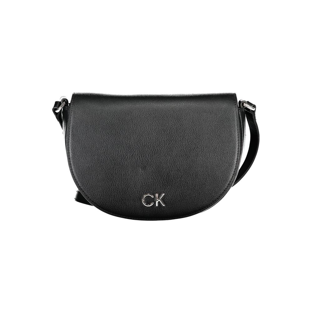 Calvin Klein Schwarze Handtasche aus Polyethylen