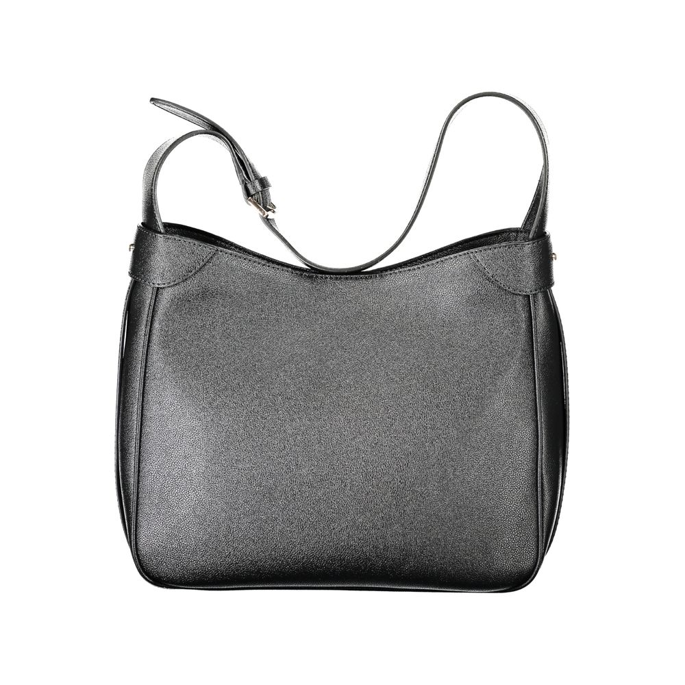 Guess Jeans Schwarze Polyethylen-Handtasche