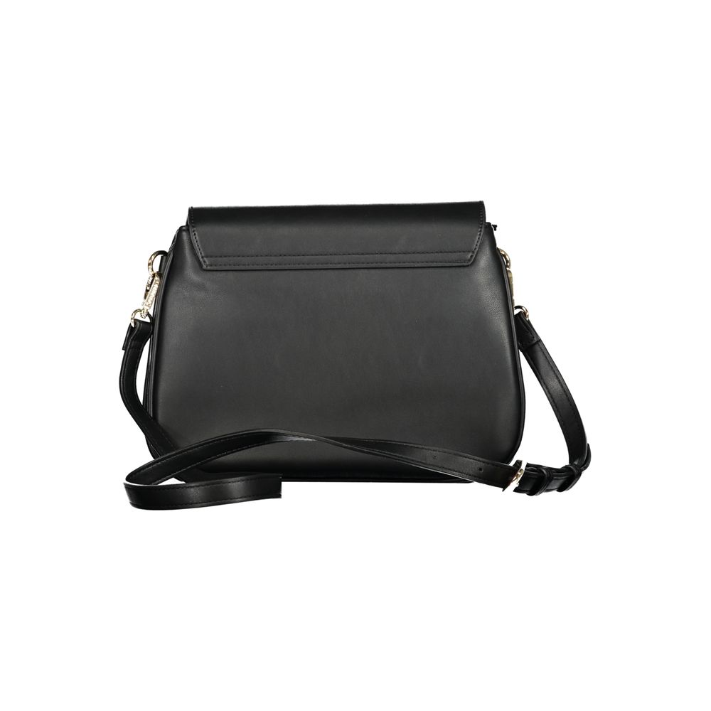Mario Valentino Schwarze Handtasche aus Polyethylen