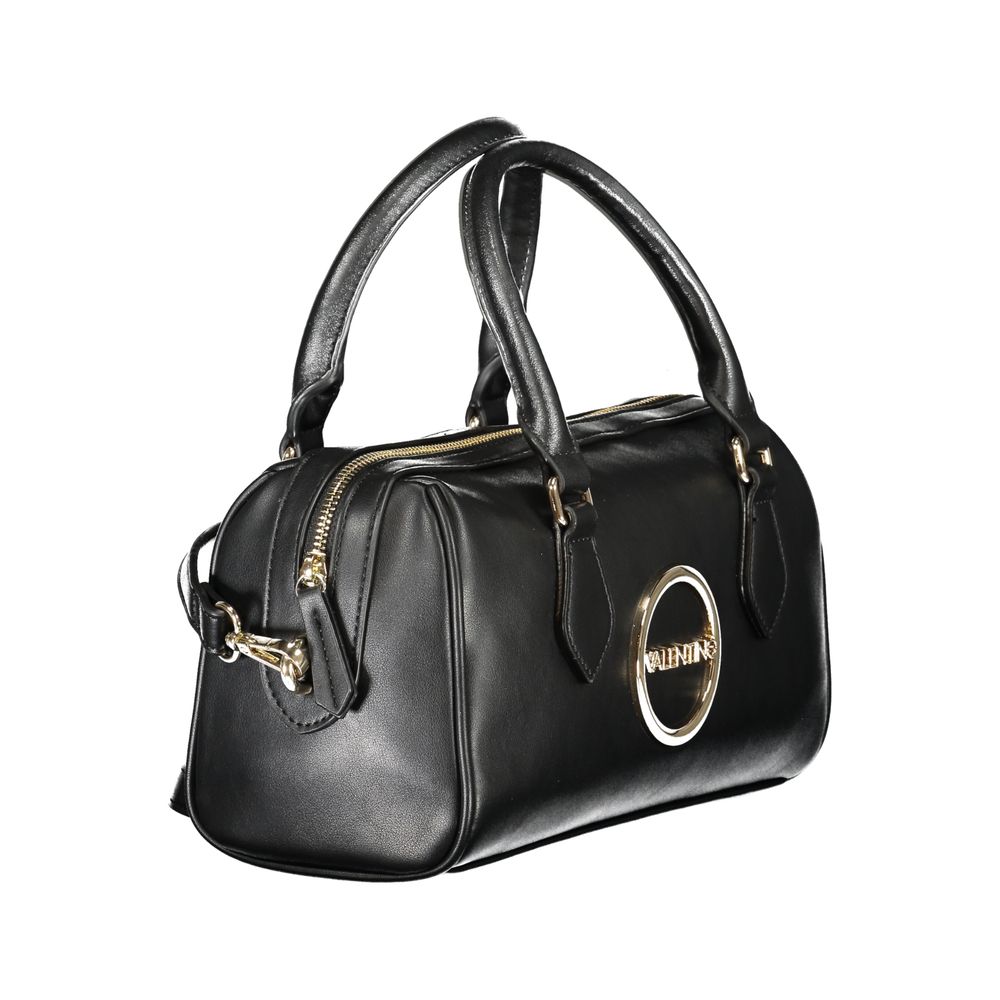 Mario Valentino Schwarze Polyethylen-Handtasche