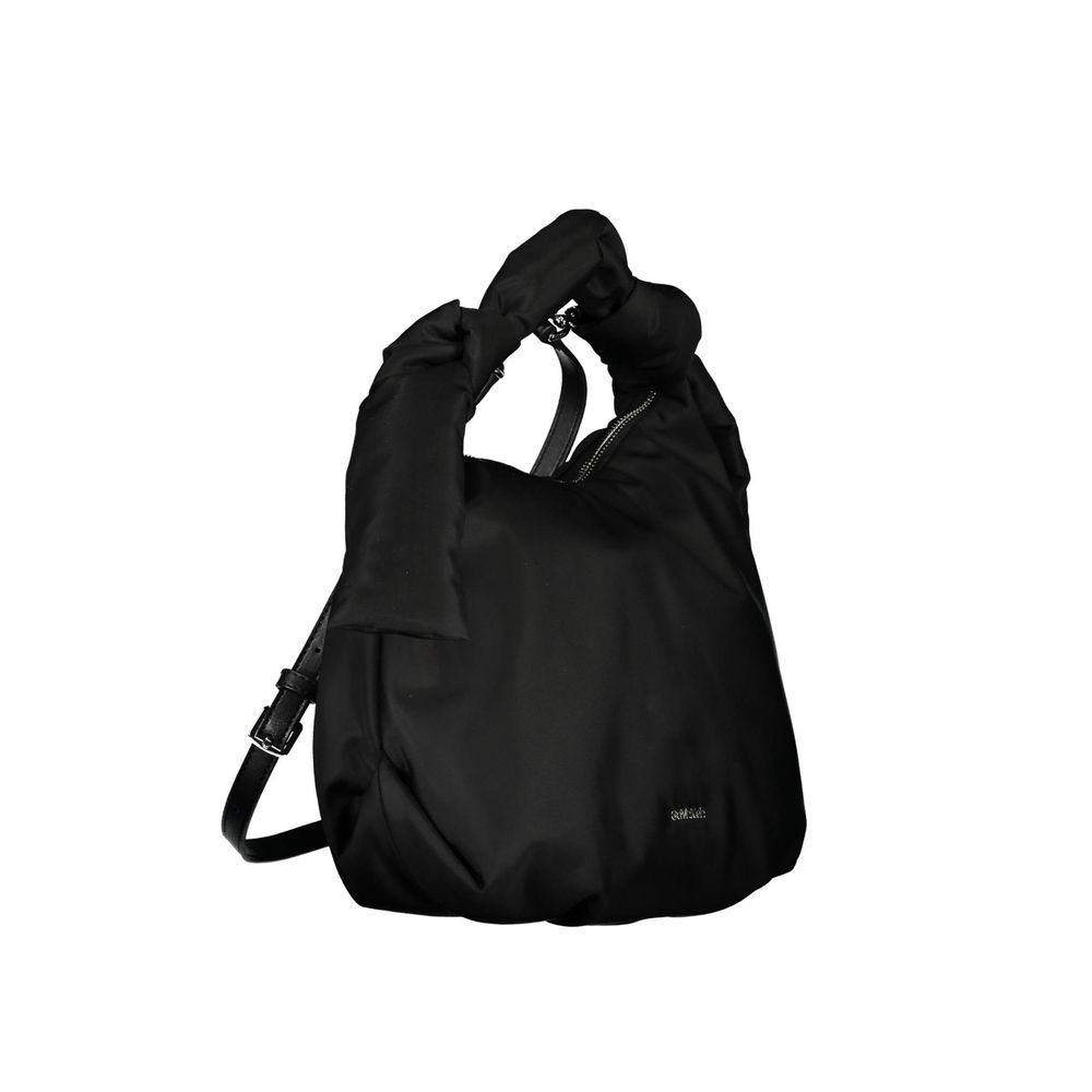 Calvin Klein Schwarze Polyester Handtasche