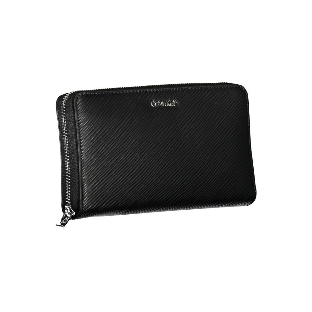Calvin Klein Women's Black Polyurethane Wallet