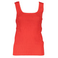 Tommy Hilfiger Rotes Modal-T-Shirt