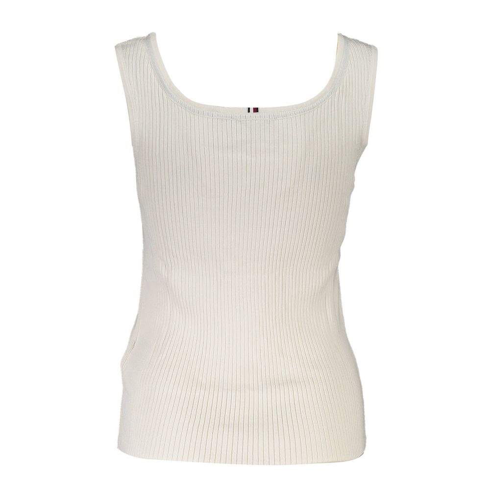Tommy Hilfiger Weißes Modal-T-Shirt