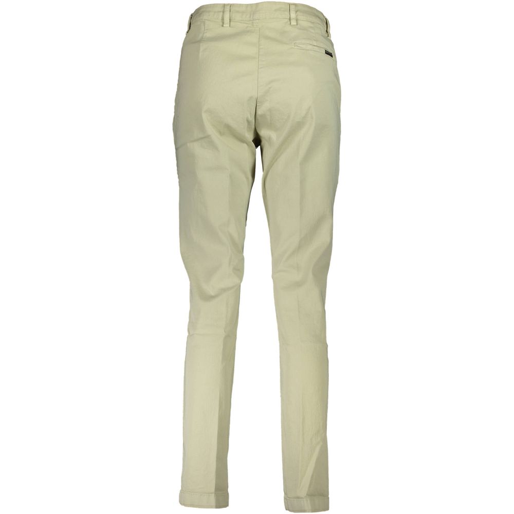 North Sails Graues Baumwoll-Poloshirt