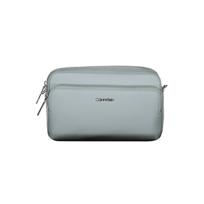 Calvin Klein Blaue Polyester Handtasche