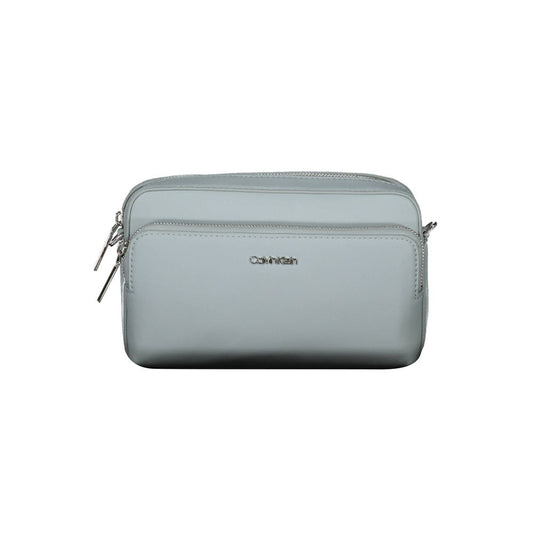 Calvin Klein Blaue Polyester Handtasche