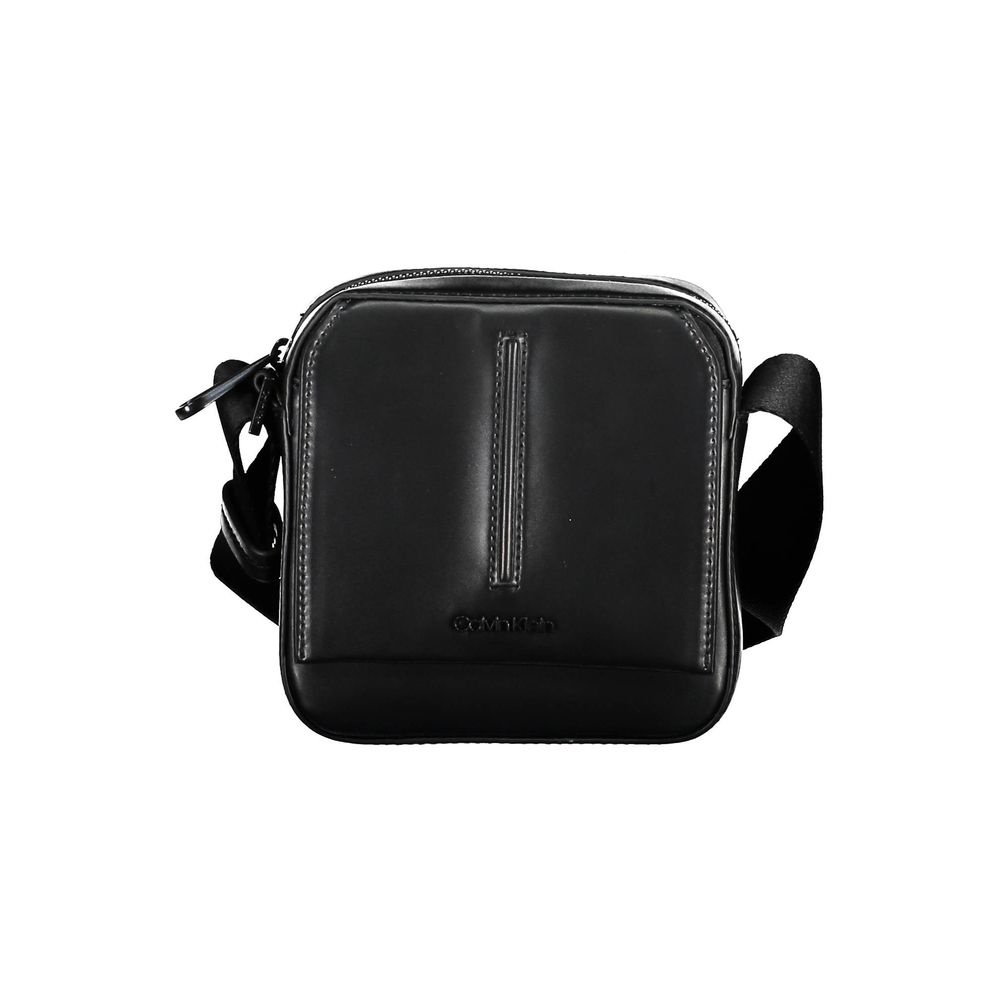 Calvin Klein Schwarze Polyester-Umhängetasche