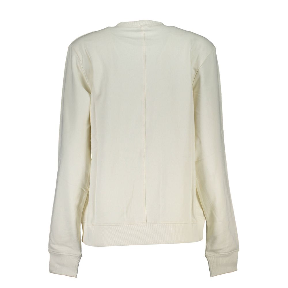 North Sails Baumwoll-Sweatshirt in Weiß