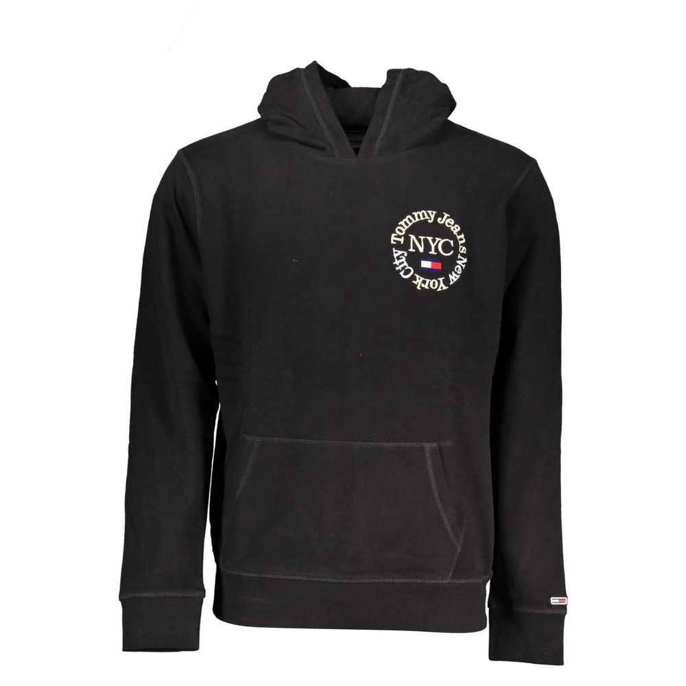 Tommy Hilfiger Baumwoll-Sweatshirt in Schwarz