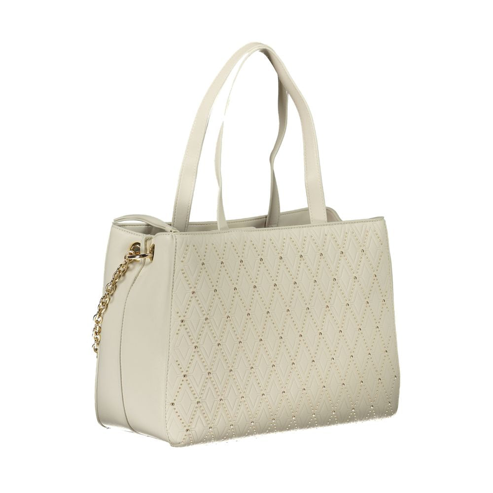 Mario Valentino Handtasche aus weißem Polyethylen
